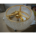 Lustre en cristal de lustre en cristal de lustre moderne de style d&#39;or foyer LT-71006